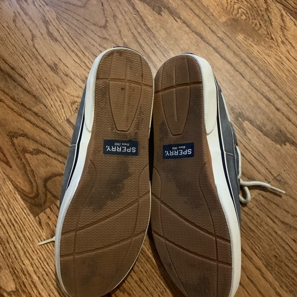 Men’s size 11.5 medium sperry top sider. Denim blue. - Picture 3 of 3